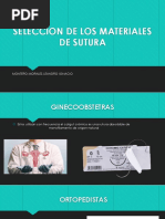 Seleccion de Los Materiales de Sutura