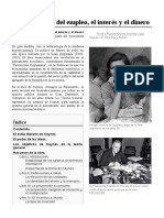 Teoría General Del Empleo, El Interés y El Dinero