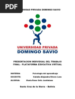 Universidad Privada Domingo Savio