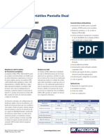 Modelos 878B 879B y 880 Hoja de Datos