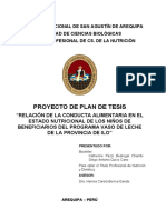 Presentación Del Plan de Proyecto de Tesis