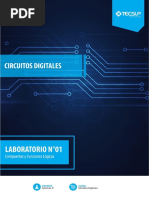 Lab01 Compuertas y Funciones Lógicas