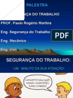 Palestra Segurança Trabalho 2