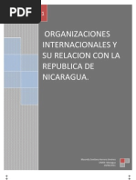 Organismos Internacionales en Nicaragua