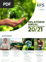 RELATÓRIO DE SUSTENTABILIDADE 2020 - 2021 - Português