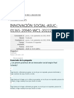 Actividad Virtual N°1 Imnovacion Social