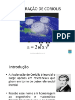 Aceleração de Coriolis 