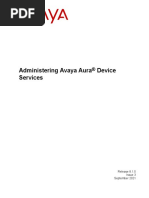 Avaya Aura Device Services Administering R8.1.5 September 2021