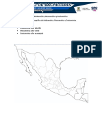 A4B2. Áreas Geográficas. Aridoamérica, Oasisamérica y Mesoamérica