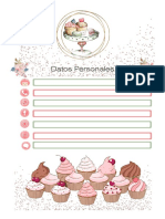 Agenda de Pedidos para Pastelerias