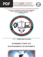 Lesson 1 - Engineering Economics