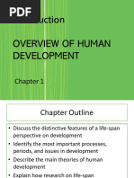 Developmental Psychology - Chapter 1 (Overview of Human Development)