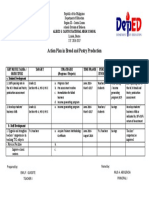 Action Plan Bread N Pastry Production