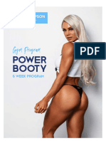 Lauren Simpson Power Booty Gym Program PDF