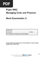 Ma2 Mock Exam