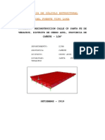 Memoria de Cálculo Estructural Del Puente Tipo Losa