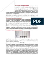 Leyes de La Termodinámica