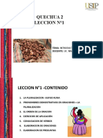 LECCION 1 - QUECHUA 2 - Grupo 2 Resuelto