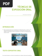 Tecnicas de Exposicion Oral