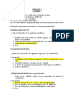 MODULO I Examen