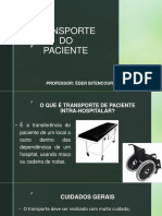 10 - Aula - Transporte Do Paciente