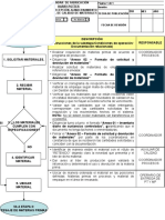 Recepción, Almacenamiento y Control de Calidad de Materiales