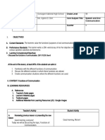 DLP Functions of Communication