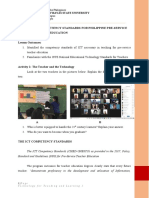 Lesson 1 ICT Competency Standards For Philippine Pre-Service Teacher Education