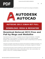 Autocad 2013 Full MEGA and MEDIAFIRE