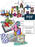 KS3 Home Numeracy Booklet