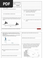 Horizontal Projectile Motion