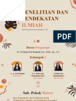 Penelitian Dan Pendekatan Ilmiah