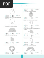 Areas de Regiones Circulares