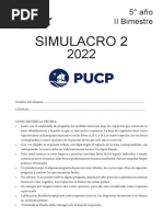 Simulacro - Catolica 5to Años