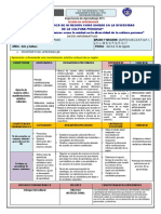 Sesion de Aprendizaje #5 - Actividad #1 - 1° Grado