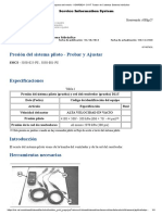 Presion Piloto Del Sistema