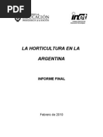 Horticultura - Informe Final