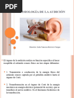 Fisiología de La Audición