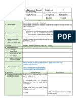 Detailed Lesson Plan Math 5