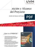 II. Definición y Alcance de Un Proyecto