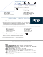 Itemized Sample Billing Statement