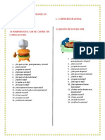 Actividades Despúes de La Lectura