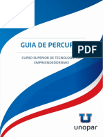 Guia de Percurso - CST em Empreendedorismo - Unopar - 2021