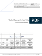 NCC-NGPD-CON-MOS-001 - Rev C Method Statement For Scaffolding Works