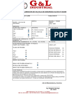 Certificadi de Calibracion G y L - Tag 2598