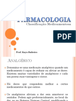 FARMACOLOGIA Classificação Dos Farmacos