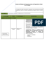 Procedimiento de Comunicaciones de SST