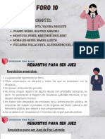 Requisitos para Ser Juez