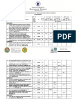 S9 - Diagnostic - Table of Specifications