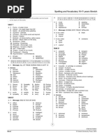 k70808 Spelling Vocab 10-11 Stretch 9780192793843 Answers